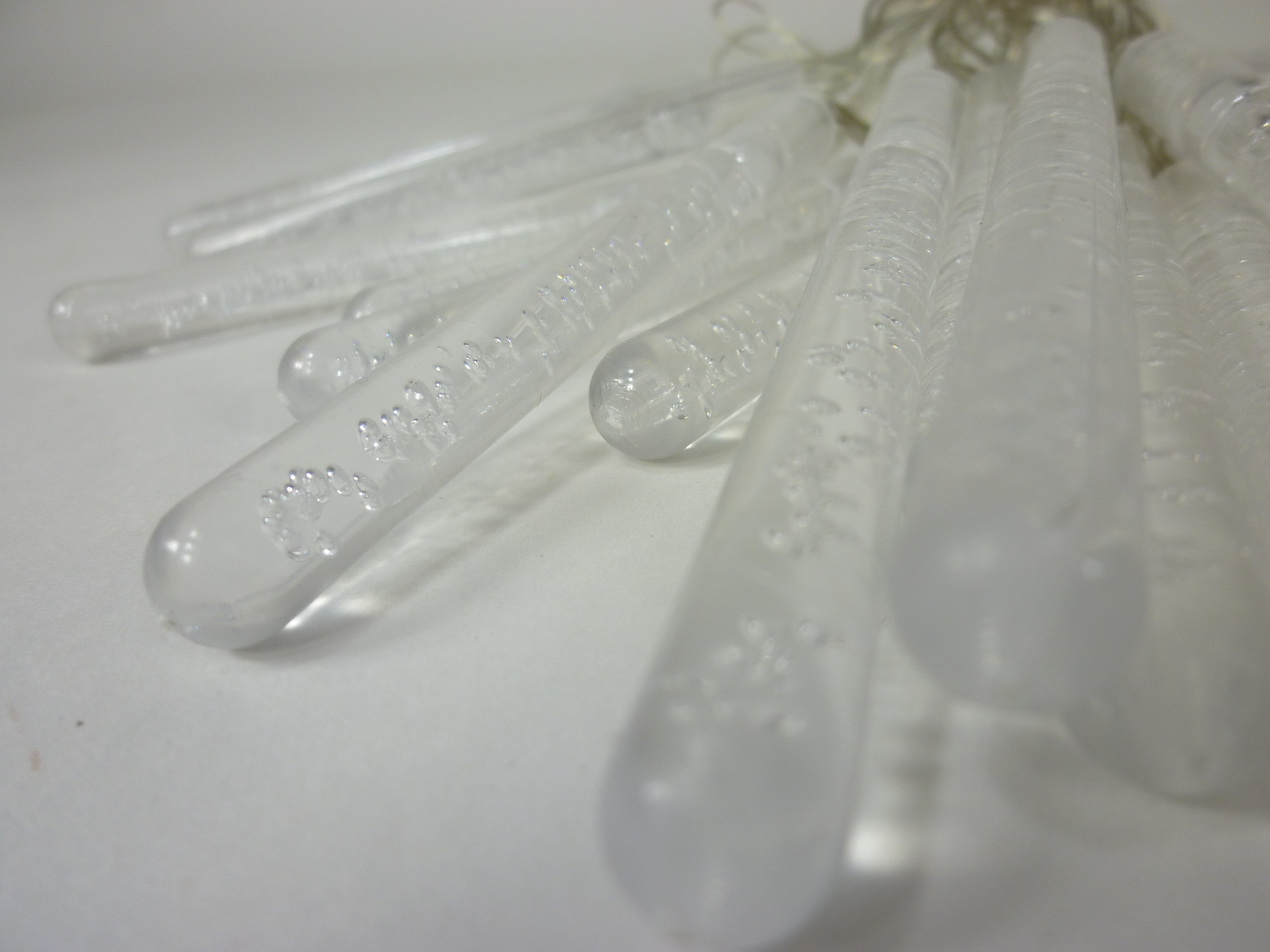 LED Lichterkette BUBBLE 15 flammig batteriebetrieben Weihnachtsbeleuchtung