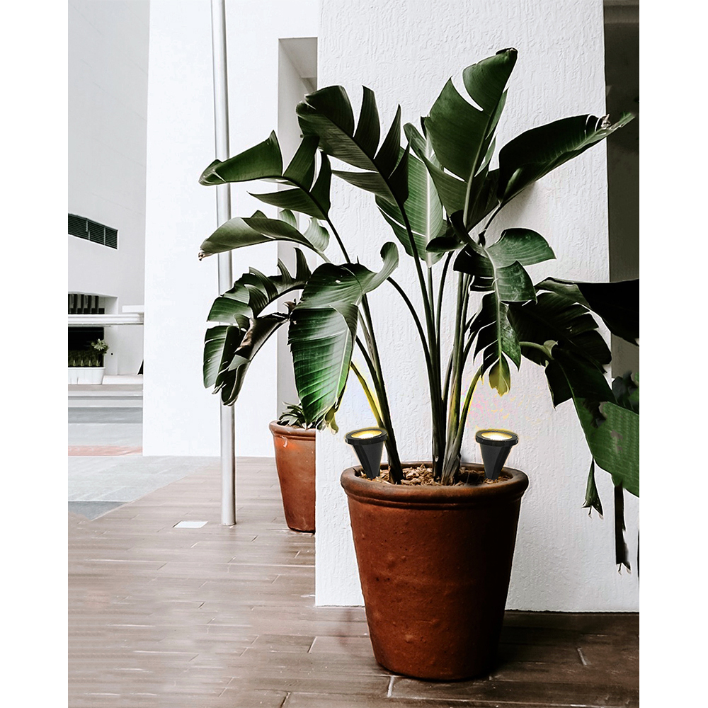 LED Pflanzenstrahler Jasmin 2er Set