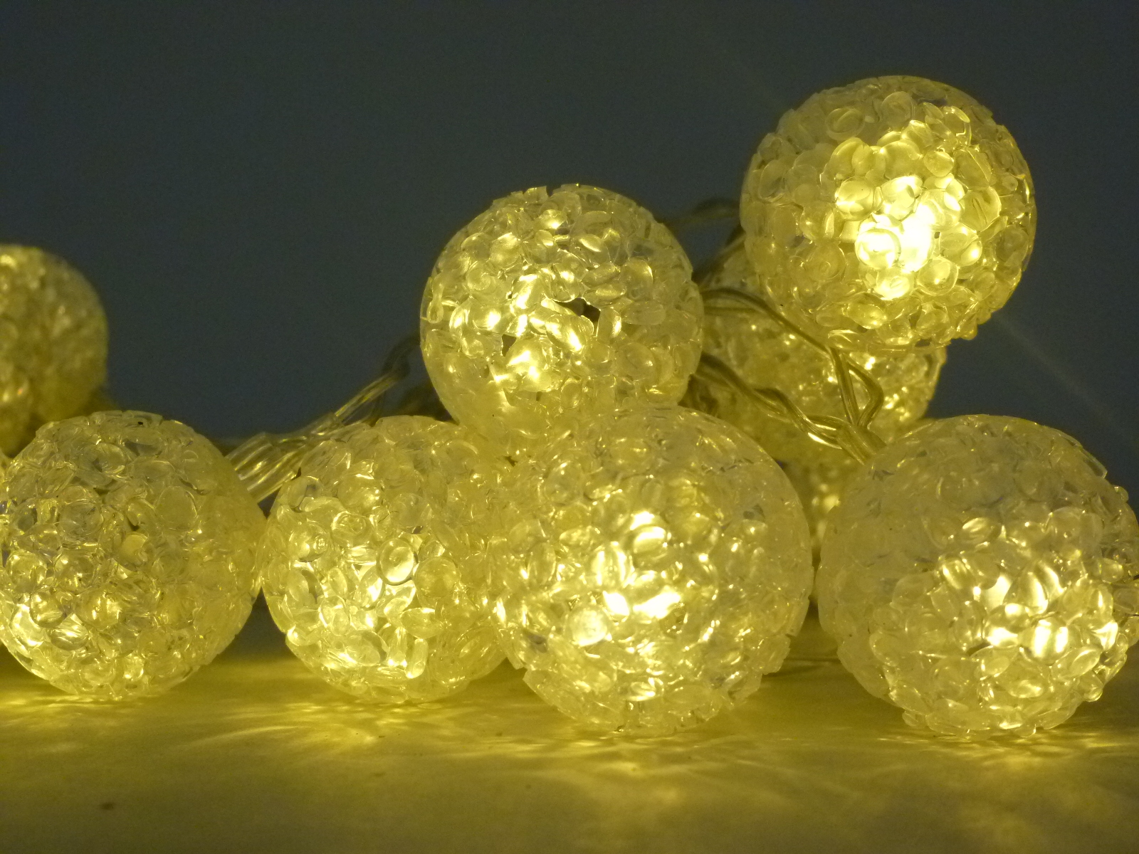 Solar-Lichterkette Pearls 24 flg.