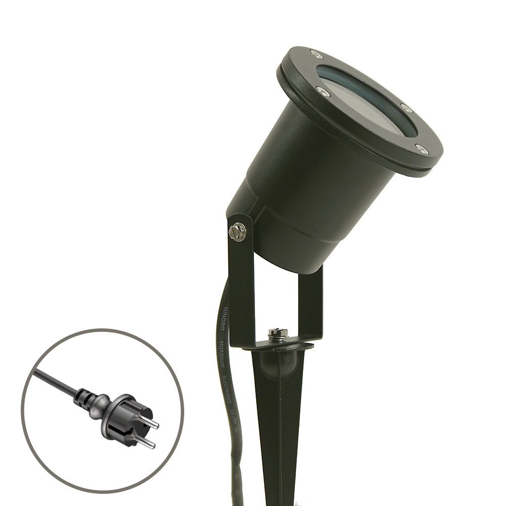 Außen-Garten-Strahler JAMIE mit Erdspieß IP65 Strahler GU10