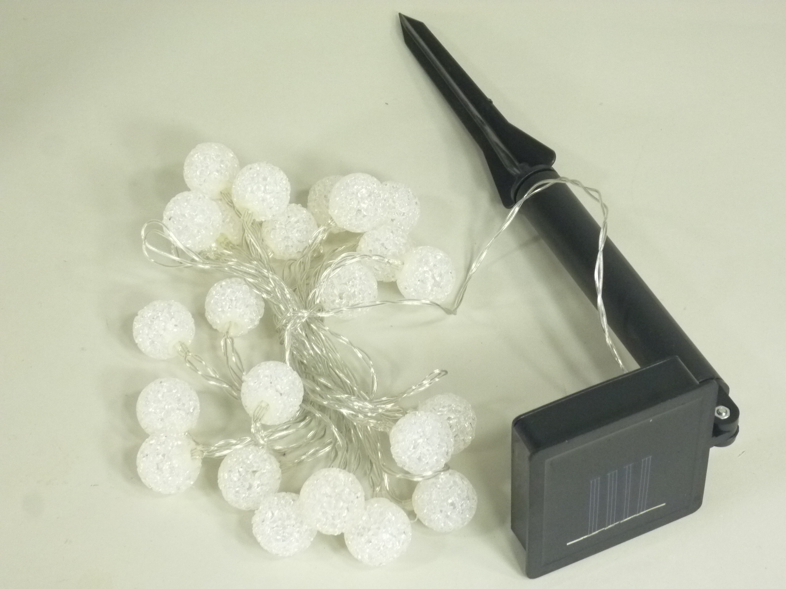 Solar-Lichterkette Pearls 24 flg.
