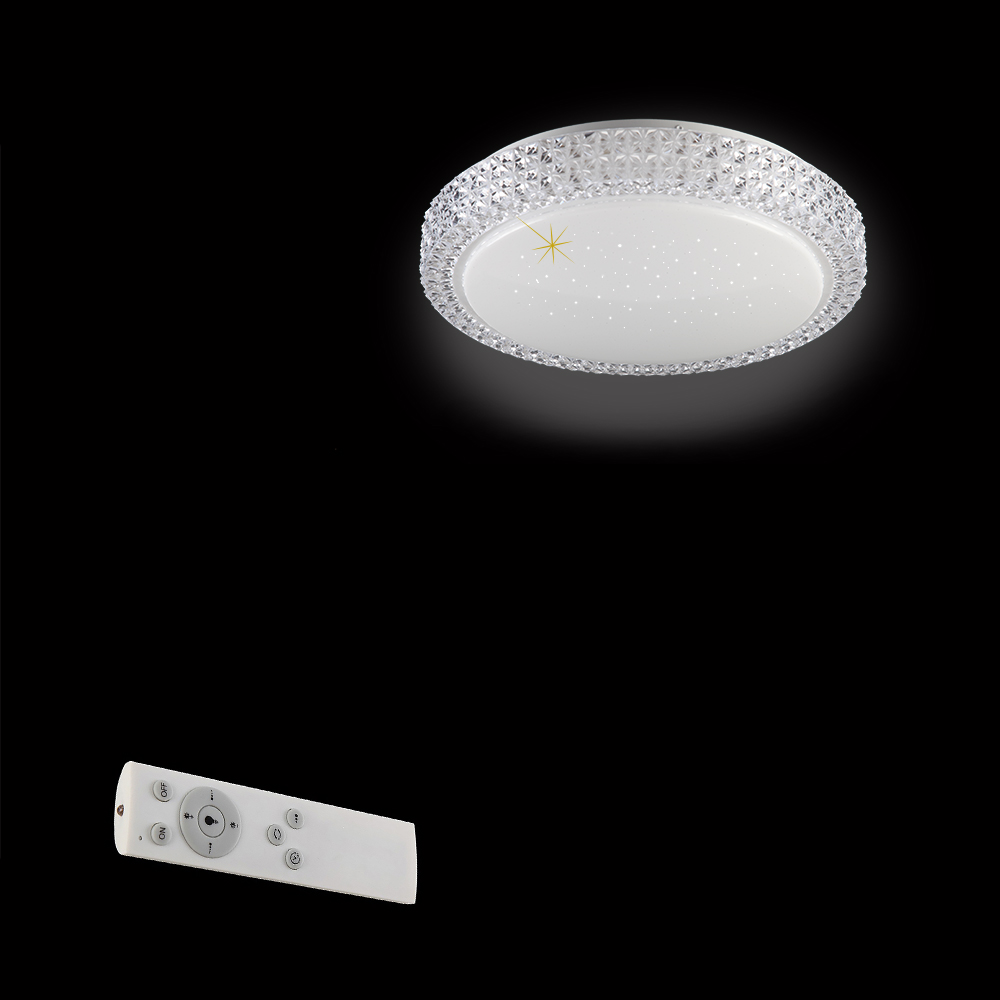 LED-Deckenleuchte KOS Sternenhimmel-Optik mit Fernbedienung Lichtfarbe wechselbar