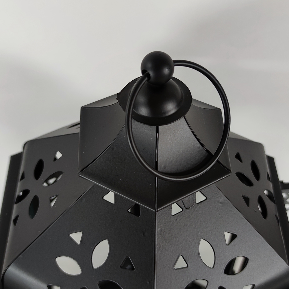 LED-Solar Laterne "Ramona" schwarz