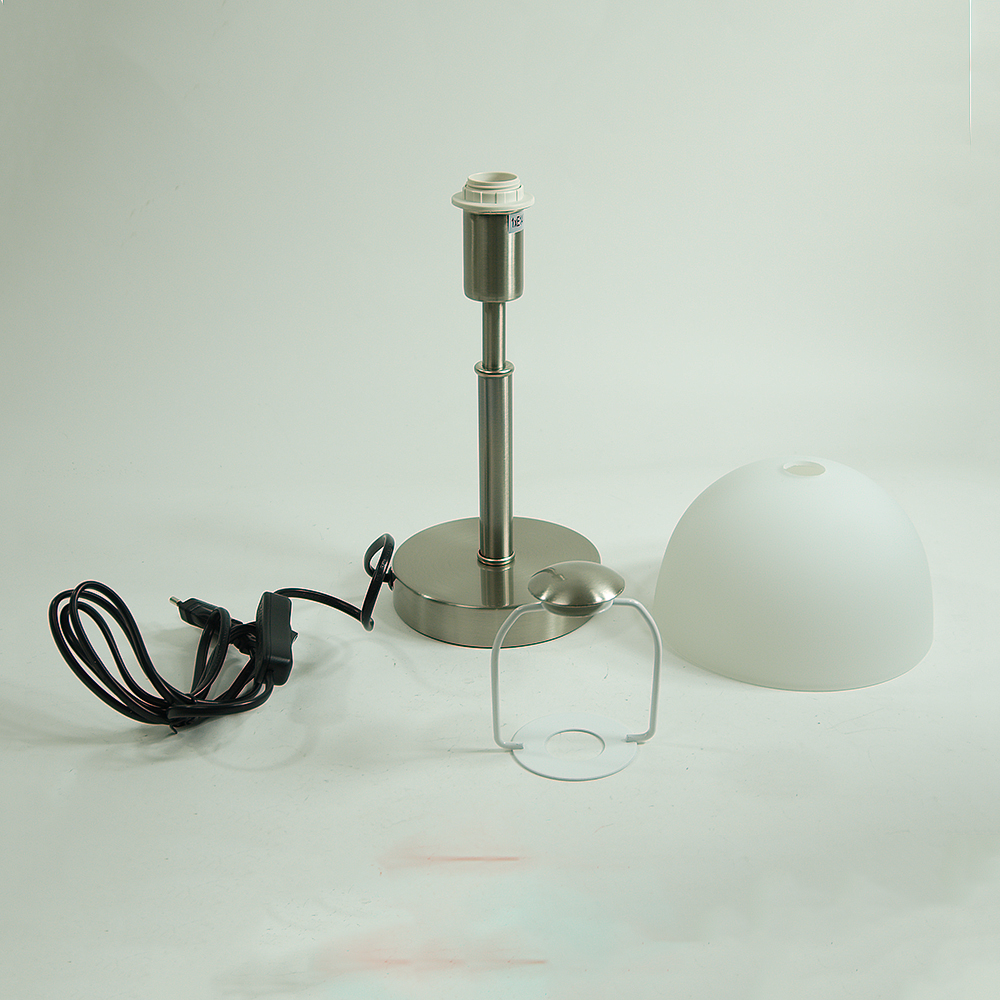 Glas-Tischleuchte MAIOLO Wohnzimmer-Nachttisch-Fensterbank-Kommode-Leuchte