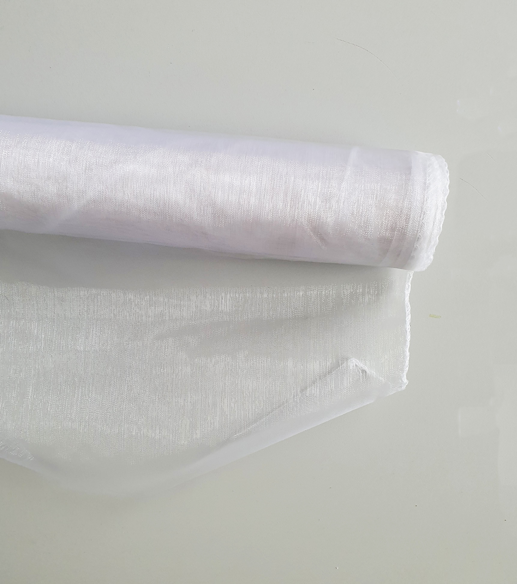2 x Dekostoff Organza Polyester Tischband
