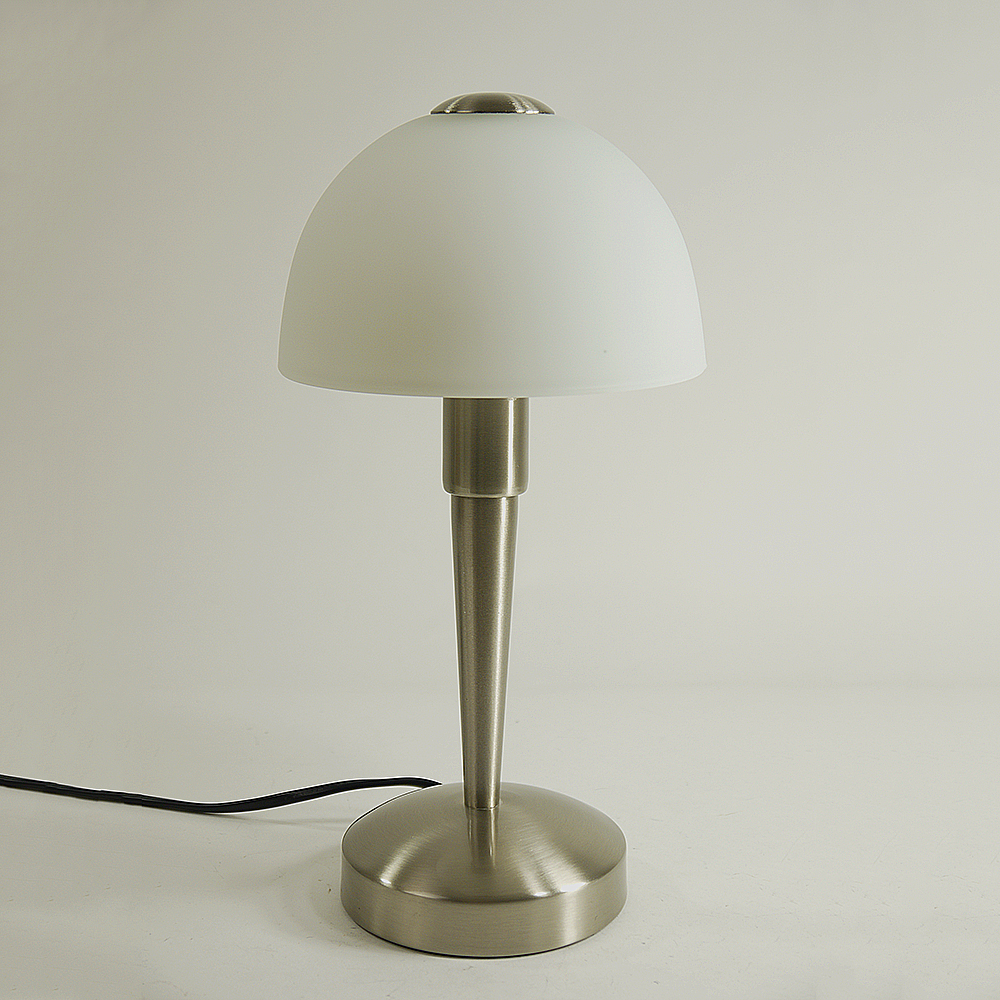 Glas-Tischleuchte MORITZ Nachttisch-Wohnzimmer Lampe