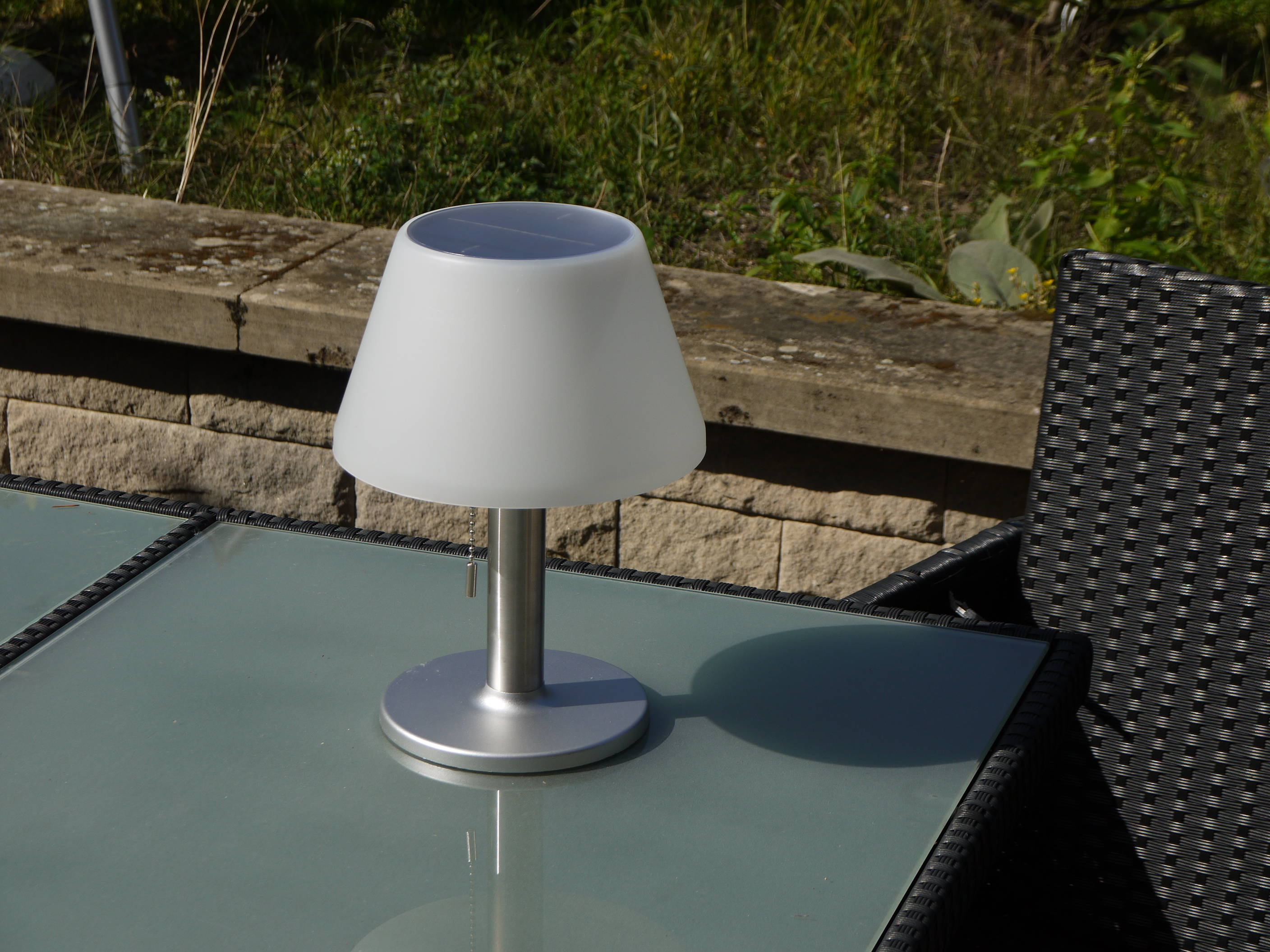 Solar Tischleuchte Jolla mit Zugschalter Ww