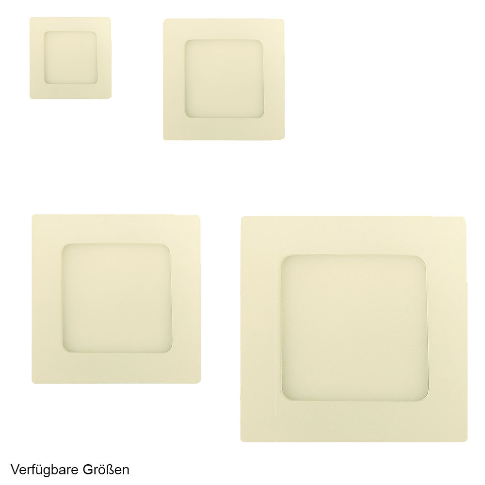 LED Einbauleuchte BEA viereckig Einbaulampe
