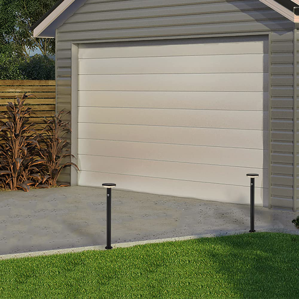 Solar Stehleuchte "Brun" mit Bewegungsmelder und ON / OFF Funktion