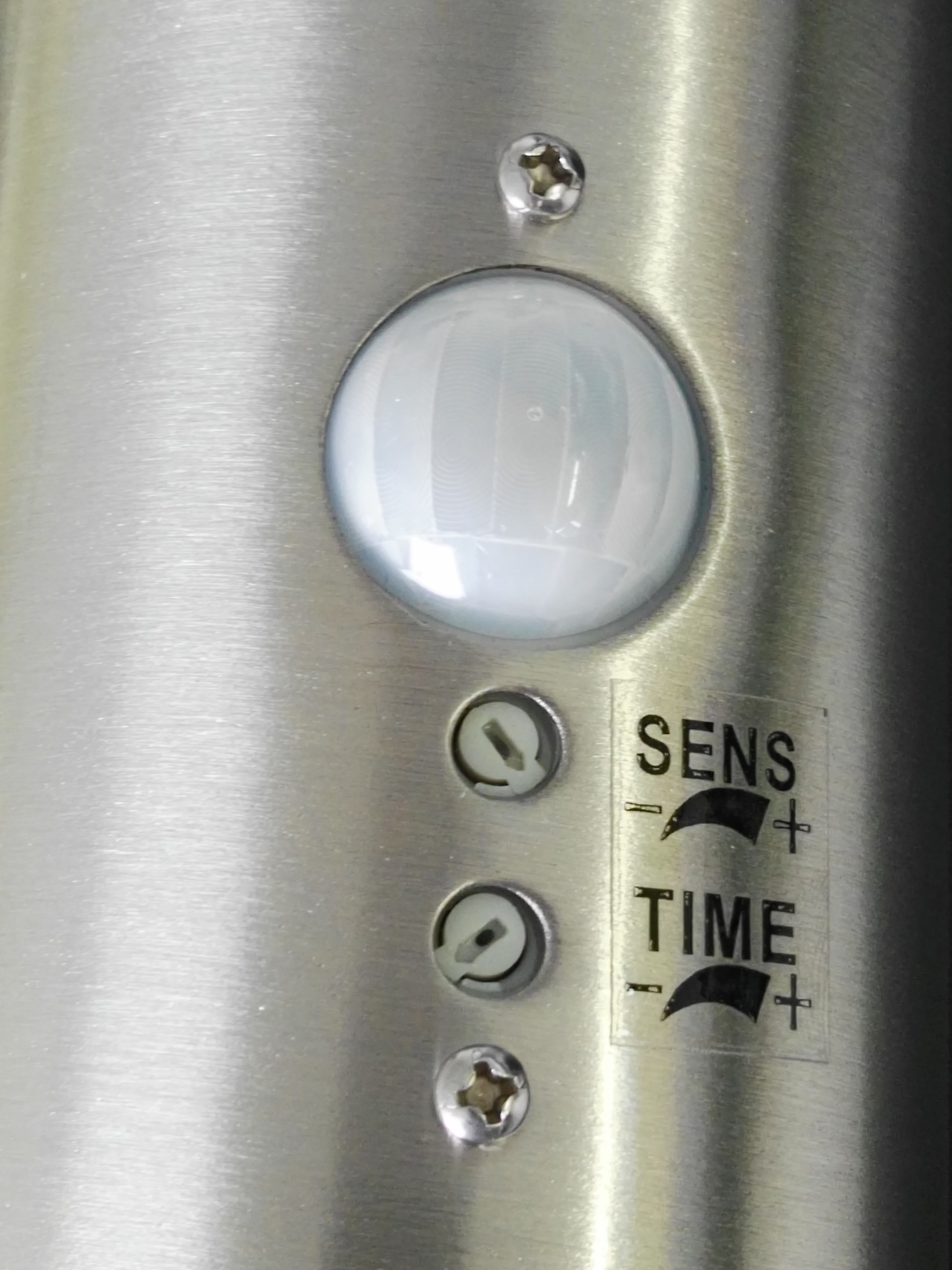 Außen-Wandleuchte "Montana" Edelstahl, mit Bewegungsmelder