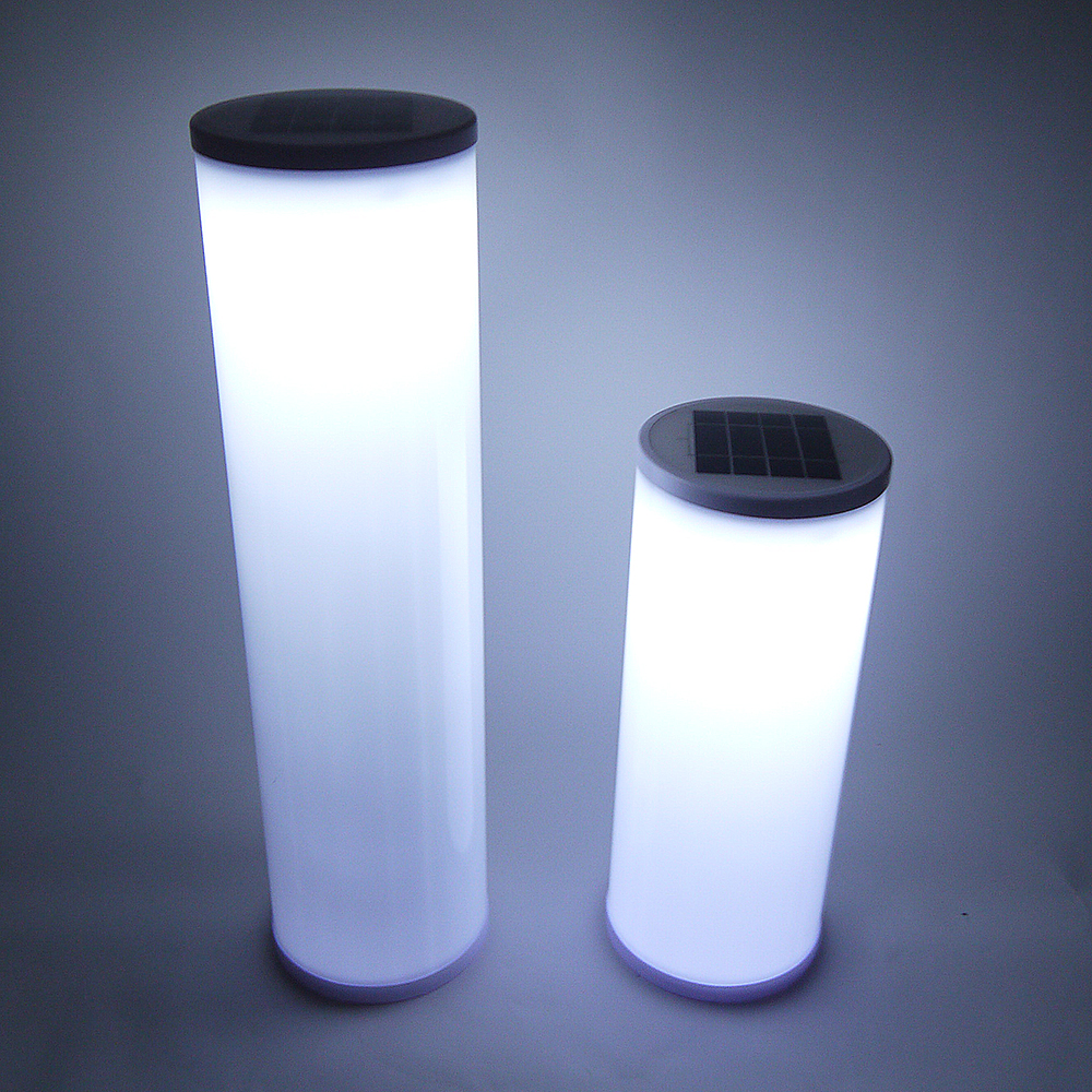 LED Solarsäule Lichtsäule Dekoleuchte - Wegeleuchte