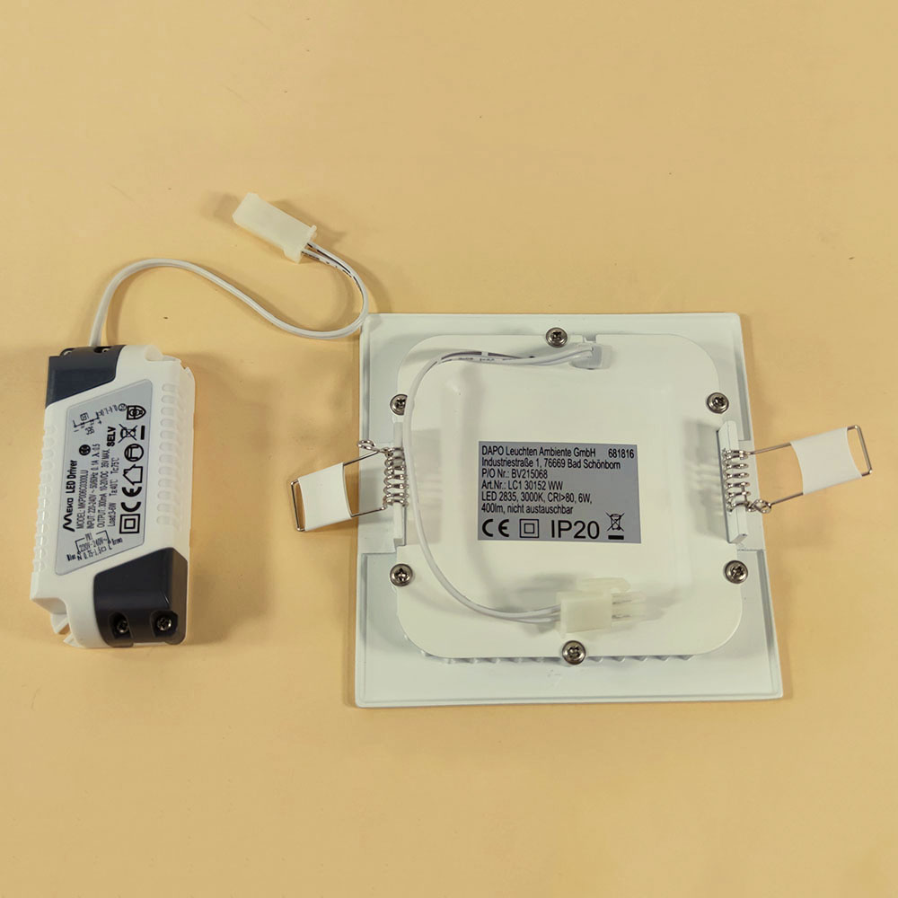 LED Einbauleuchte BEA viereckig Einbaulampe