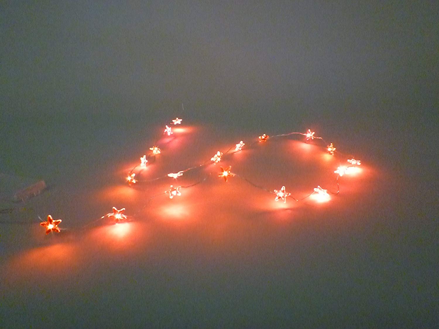 LED Lichterkette 20 flammig batteriebetrieben für innen Tisch-Weihnachtsdekoration