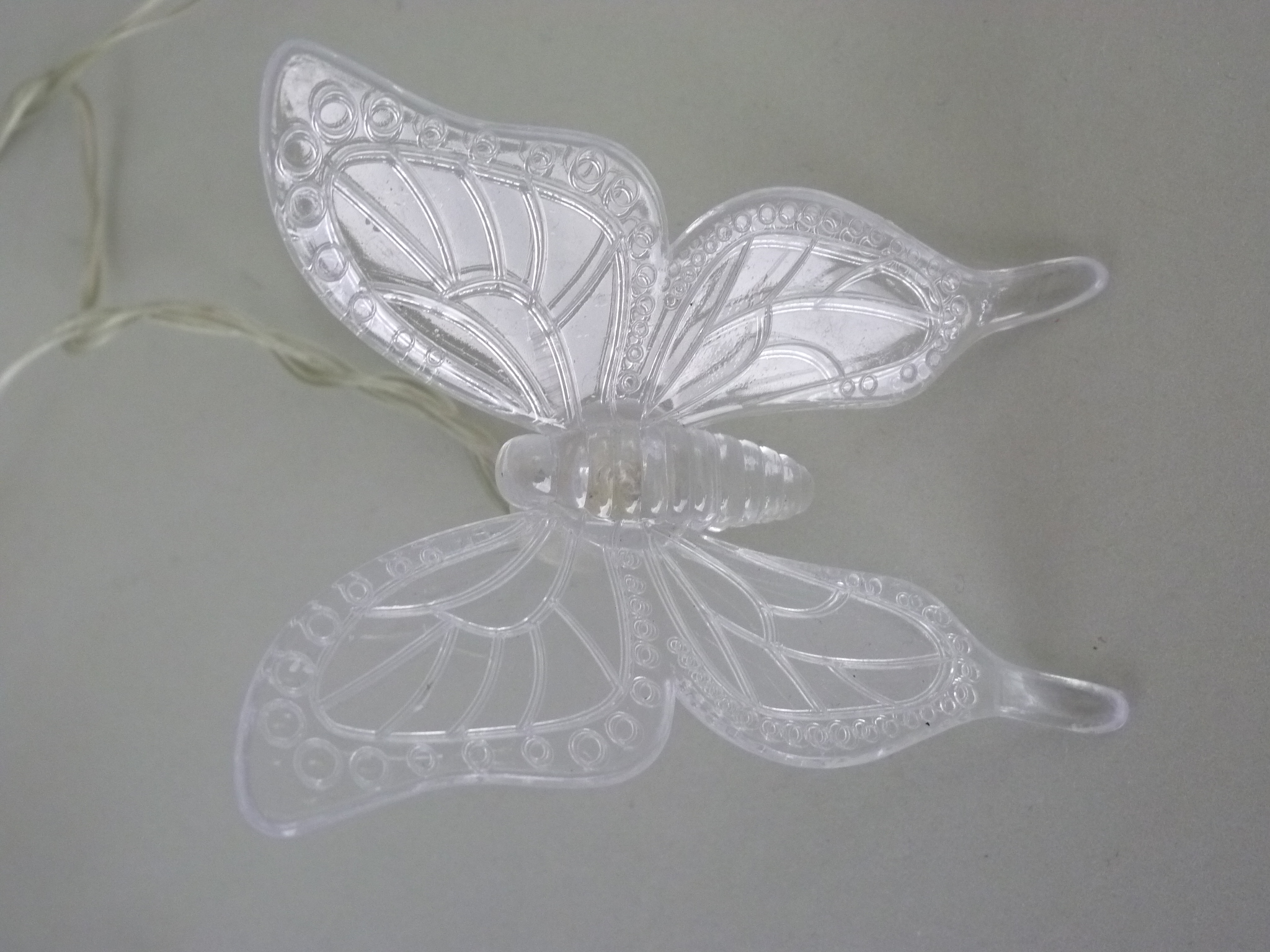 LED Solar-Lichterkette Schmetterling