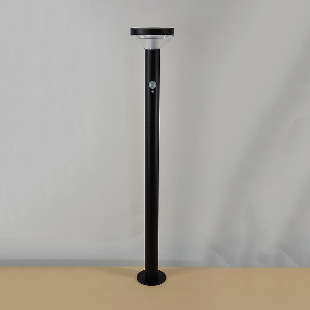 Solar Stehleuchte "Brok" mit Bewegungsmelder und ON / OFF Funktion