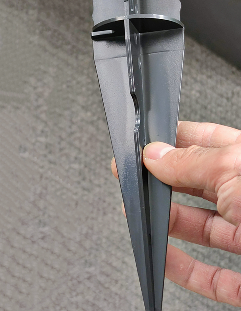 Solar-Wegeleuchte "Brok" mit Bewegungsmelder mit Erdspieß und ON / OFF Funktion