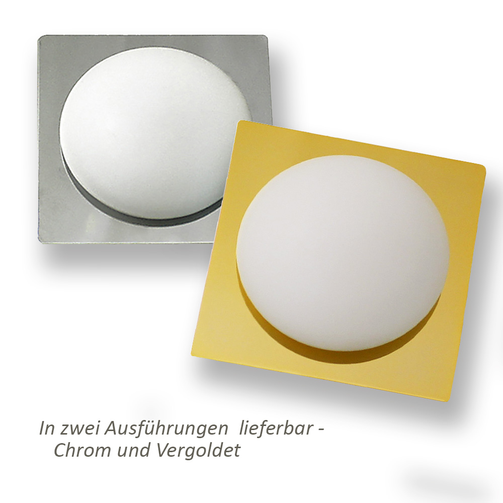 Halogen-Glas-Wand-Decken-Leuchte BAJONETTE