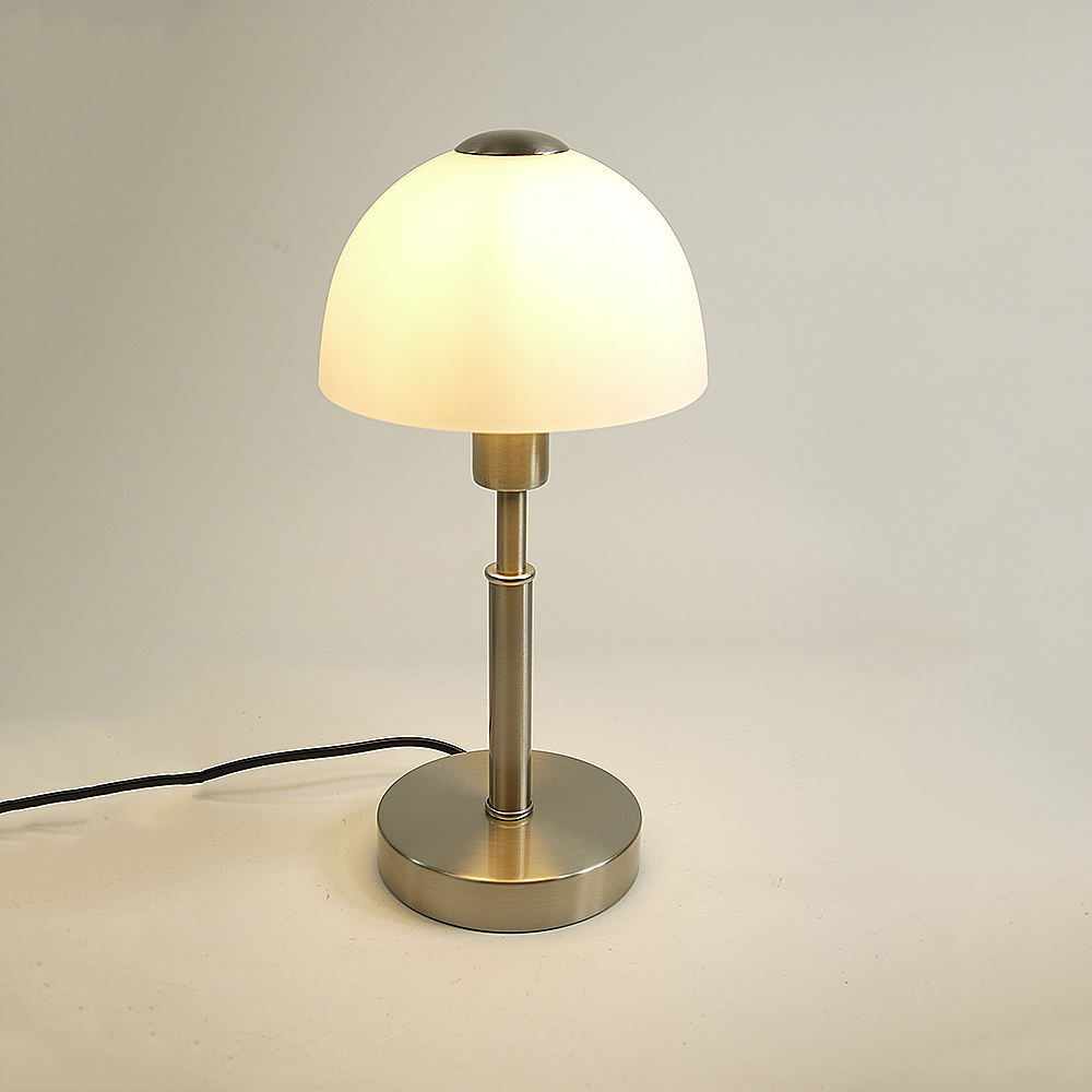 Glas-Tischleuchte MAIOLO Wohnzimmer-Nachttisch-Fensterbank-Kommode-Leuchte