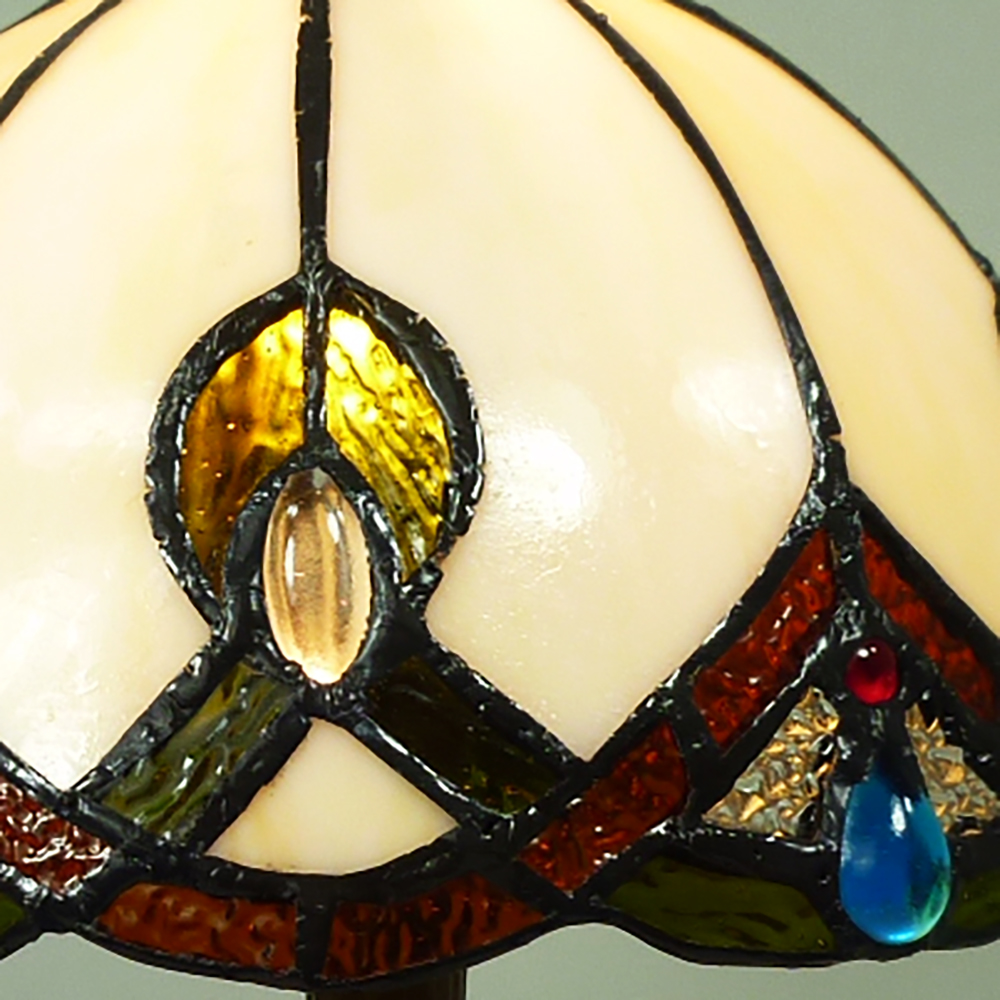 Tischleuchte Tiffany-Stil CHANTAL  Wohnzimmerlampe