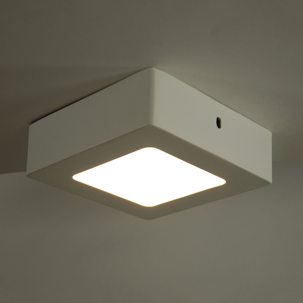 LED Decken- Wandleuchte BELINA eckig Aufbauleuchte