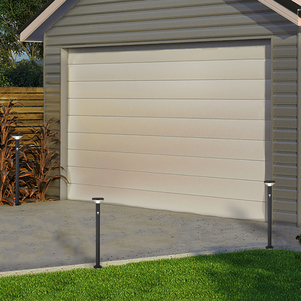 Solar Stehleuchte "Brok" mit Bewegungsmelder und ON / OFF Funktion