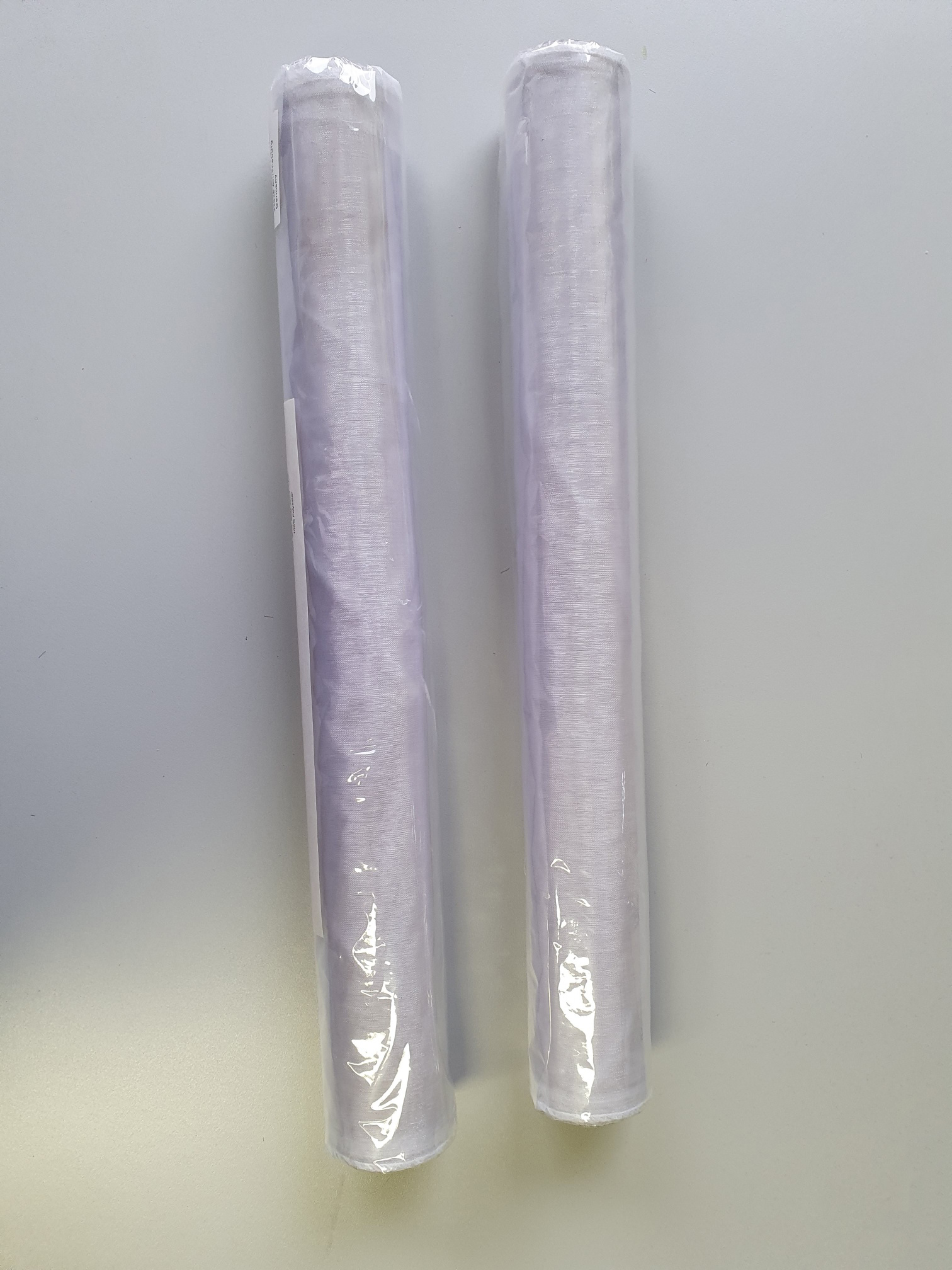 2 x Dekostoff Organza Polyester Tischband