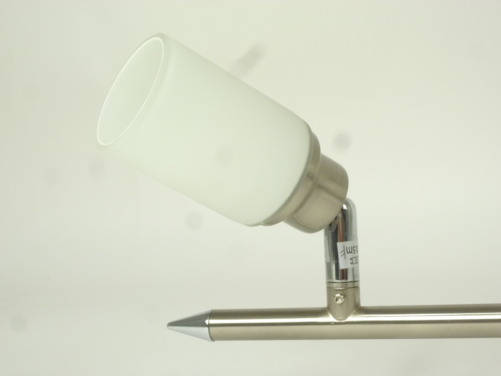 Hochwertiger Halogenstrahler mit weissem Opalglas "Star" 3 flg