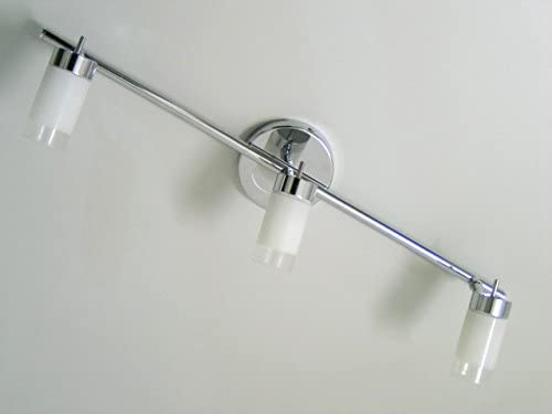 Spot Chrom mit Glasschirm 3x G9 Decken-Wand-Leuchte