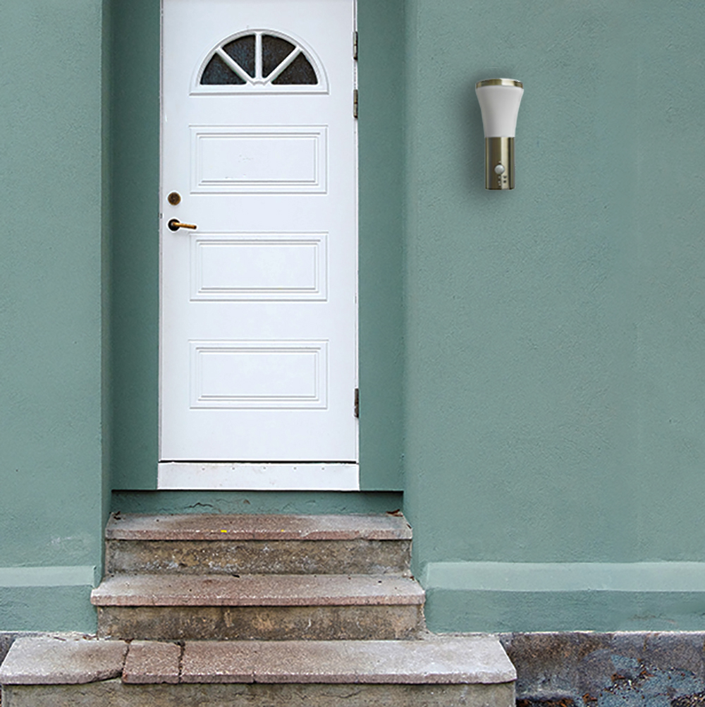 Außen-Wandleuchte "Hanau" mit Bewegungsmelder