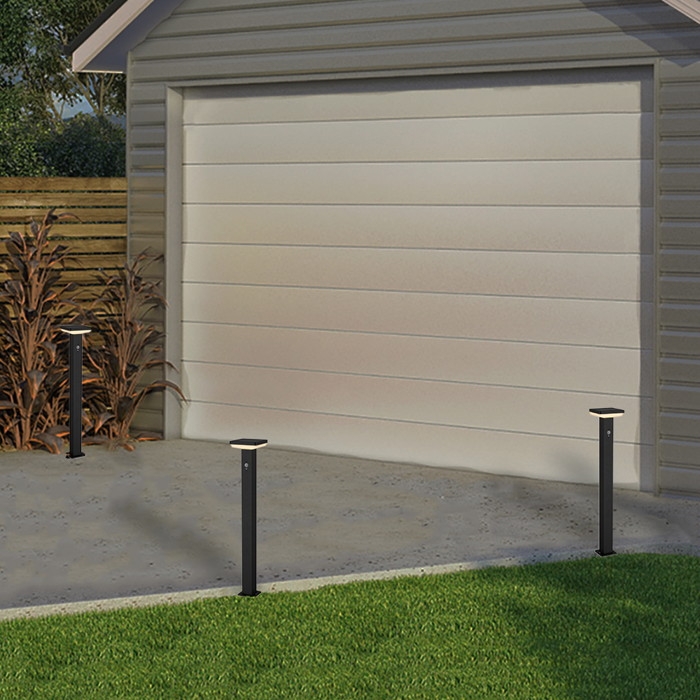 Solar Stehleuchte "Berne" mit Bewegungsmelder und ON / OFF Funktion