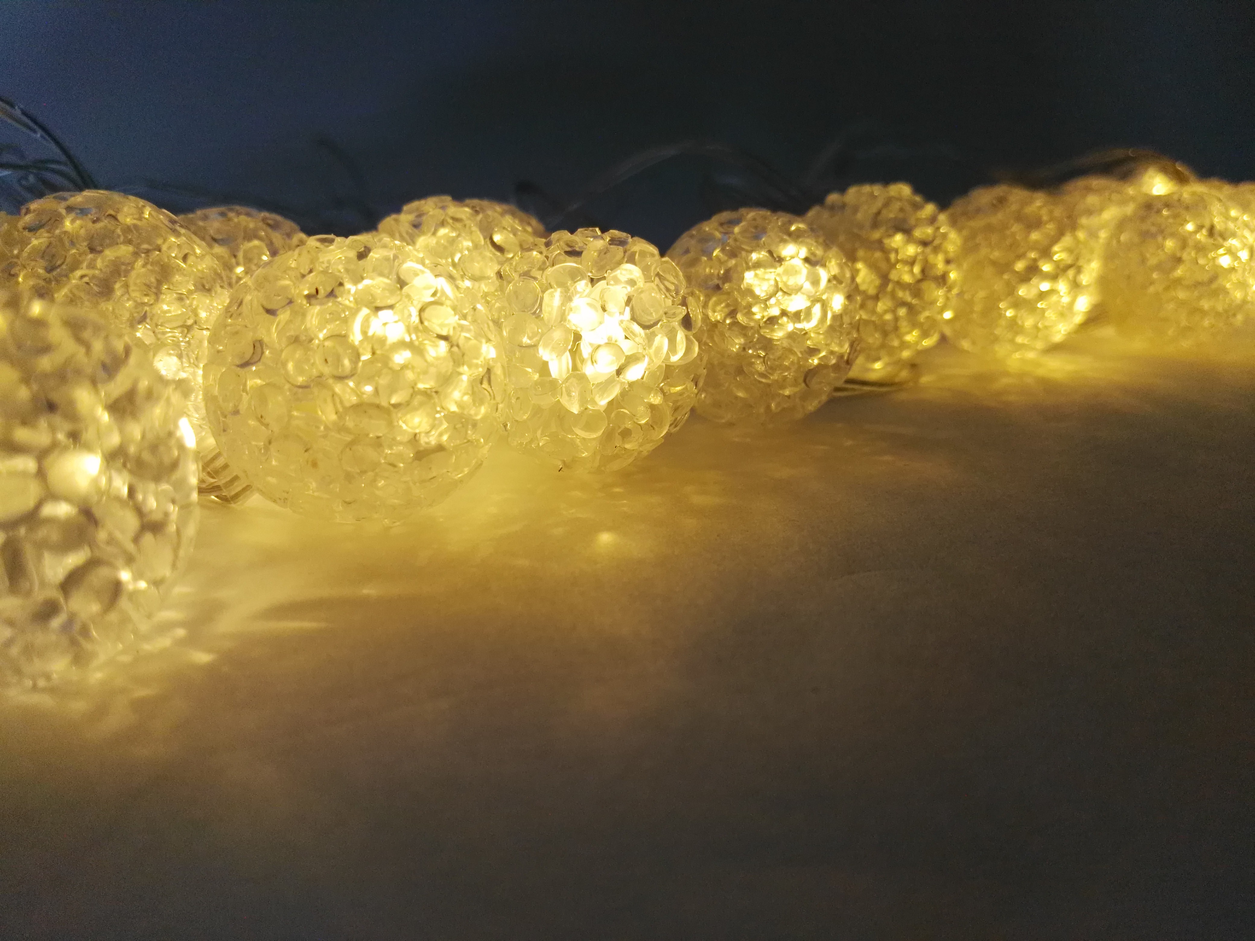 Solar-Lichterkette Pearls 24 flg.