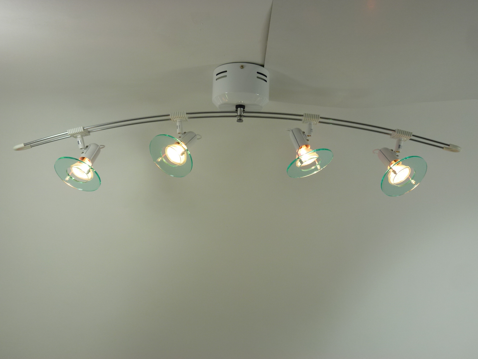 Halogen Deckenbogen Strahler 4 flammig Deckenleuchte