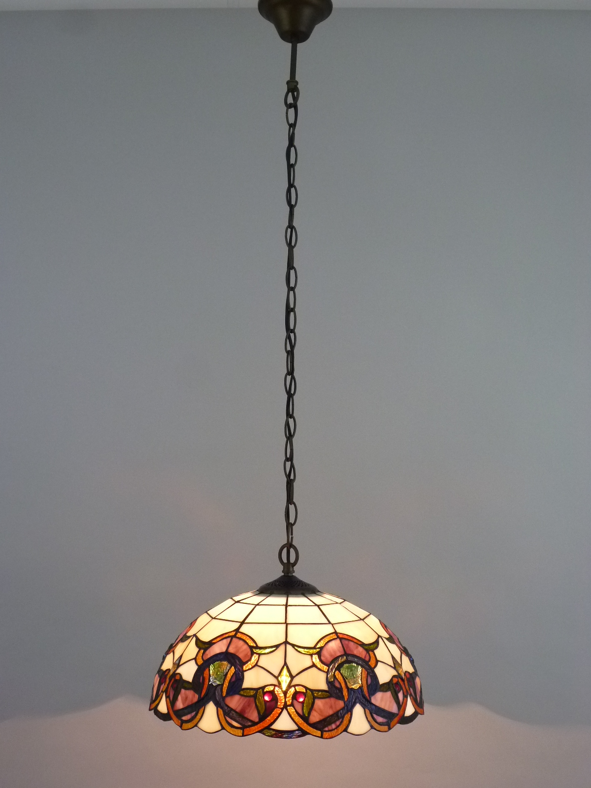 Deckenleuchte COSIMA Hängelampe im Tiffany Stil