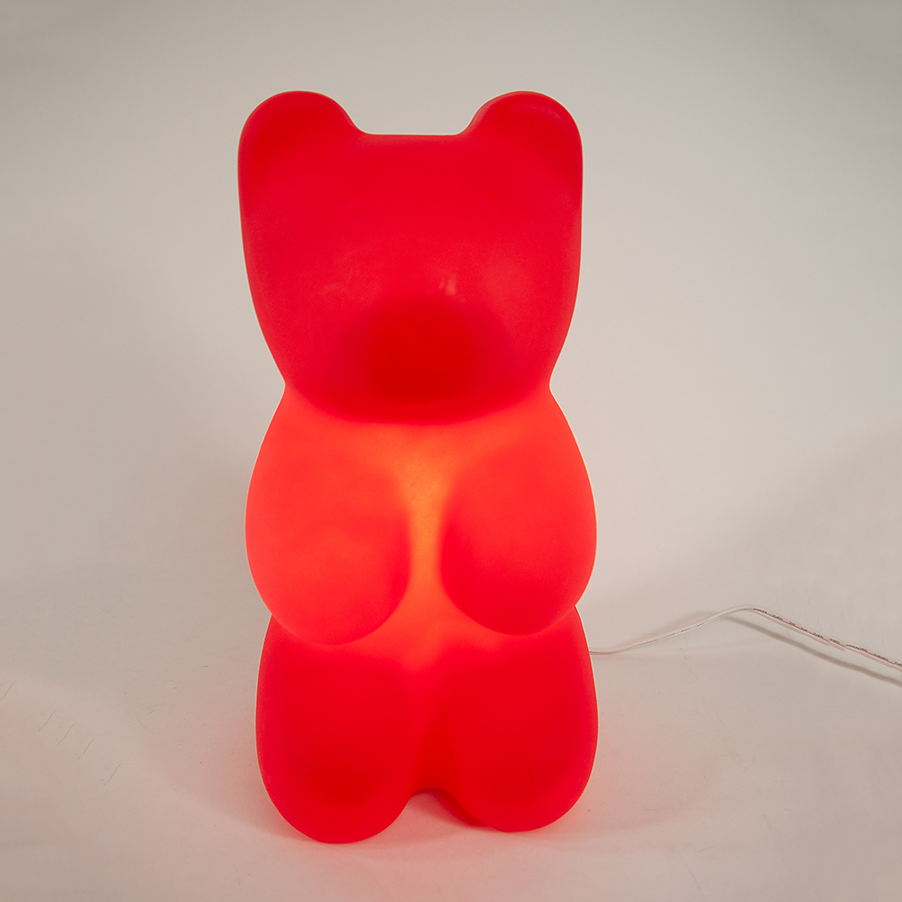 LED Gummibär Tisch-Deko, Kinder-Leuchte G4-1,8W 