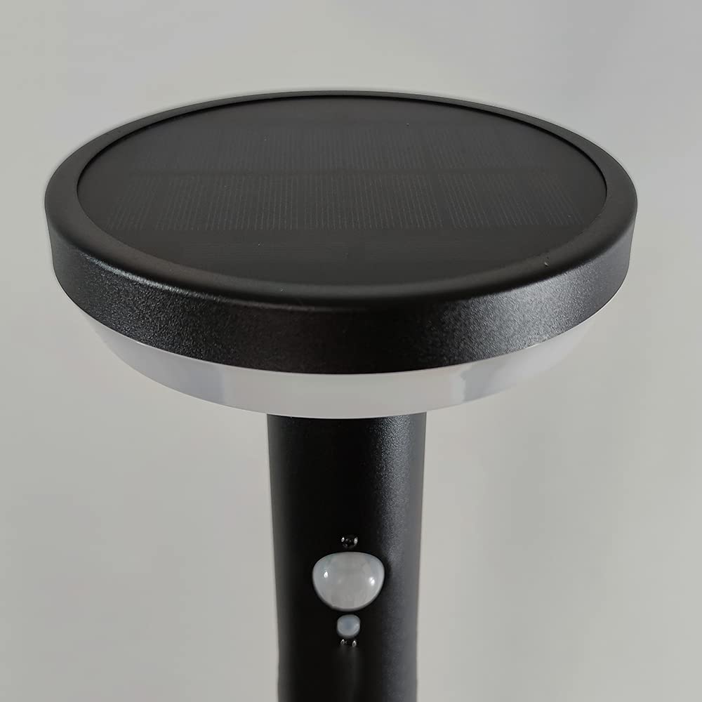 Solar Stehleuchte "Brun" mit Bewegungsmelder und ON / OFF Funktion