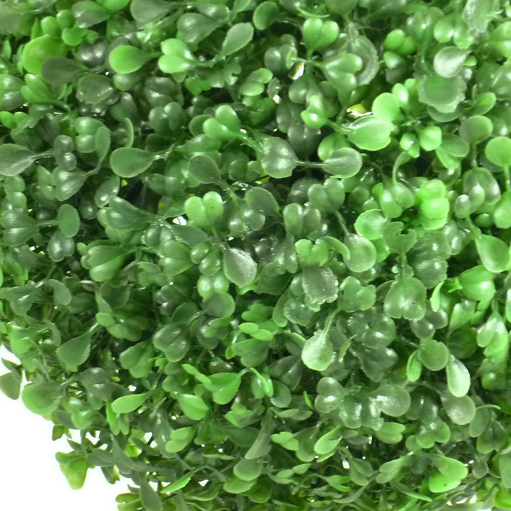 Buchs-Kugel mit Lichterkette  2er-Set, Solarleuchte
