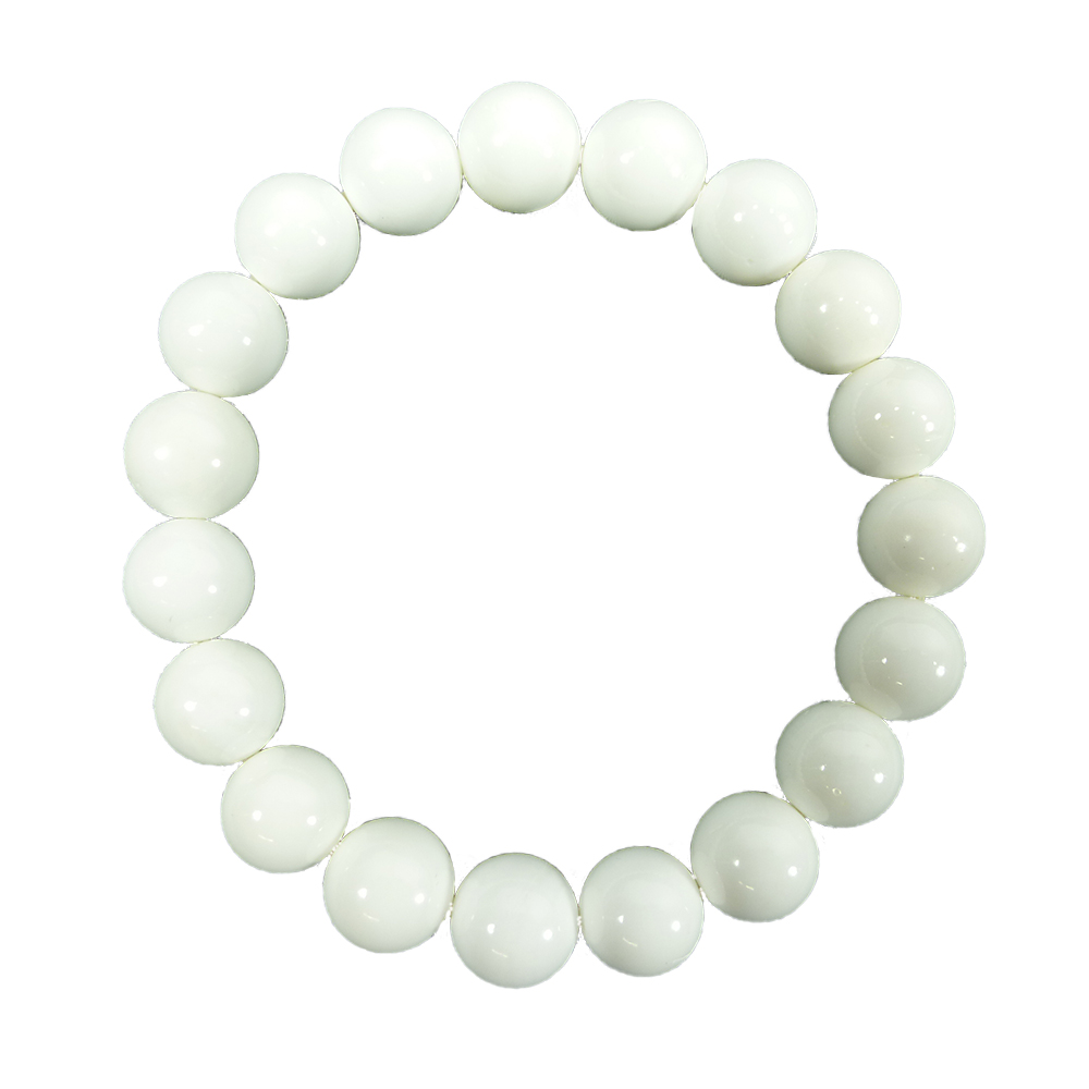 Armband aus Hippopus Muscheln Kugelarmband