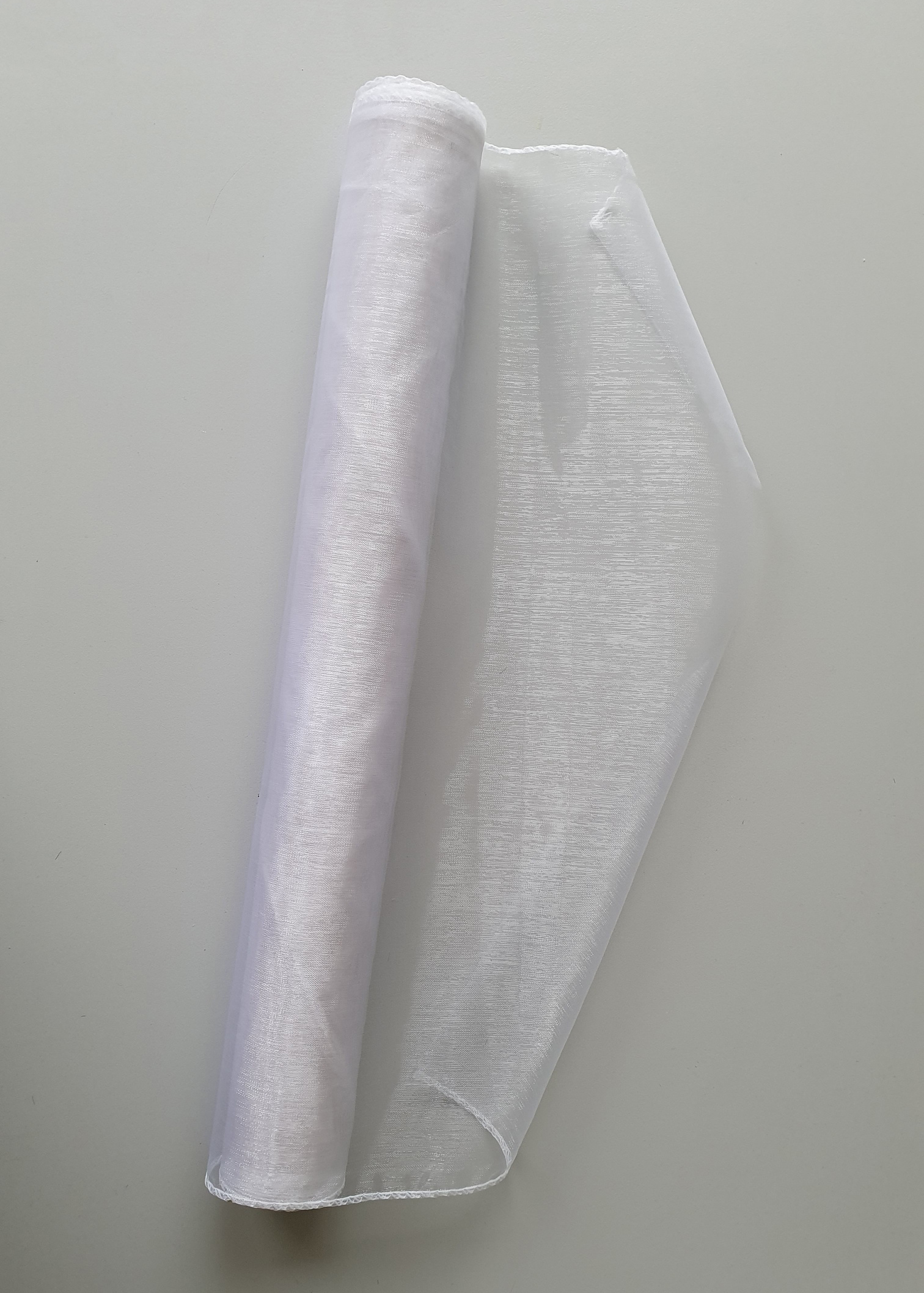 2 x Dekostoff Organza Polyester Tischband