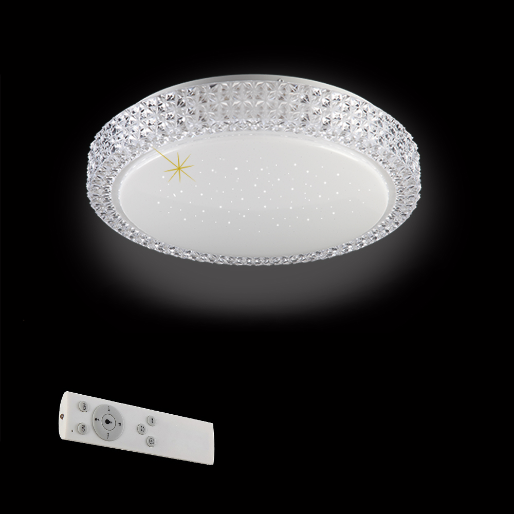 LED-Deckenleuchte KOS Sternenhimmel-Optik mit Fernbedienung Lichtfarbe wechselbar