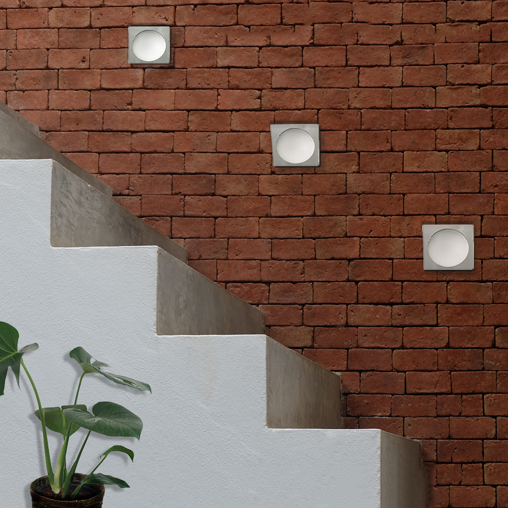 Halogen-Glas-Wand-Decken-Leuchte BAJONETTE