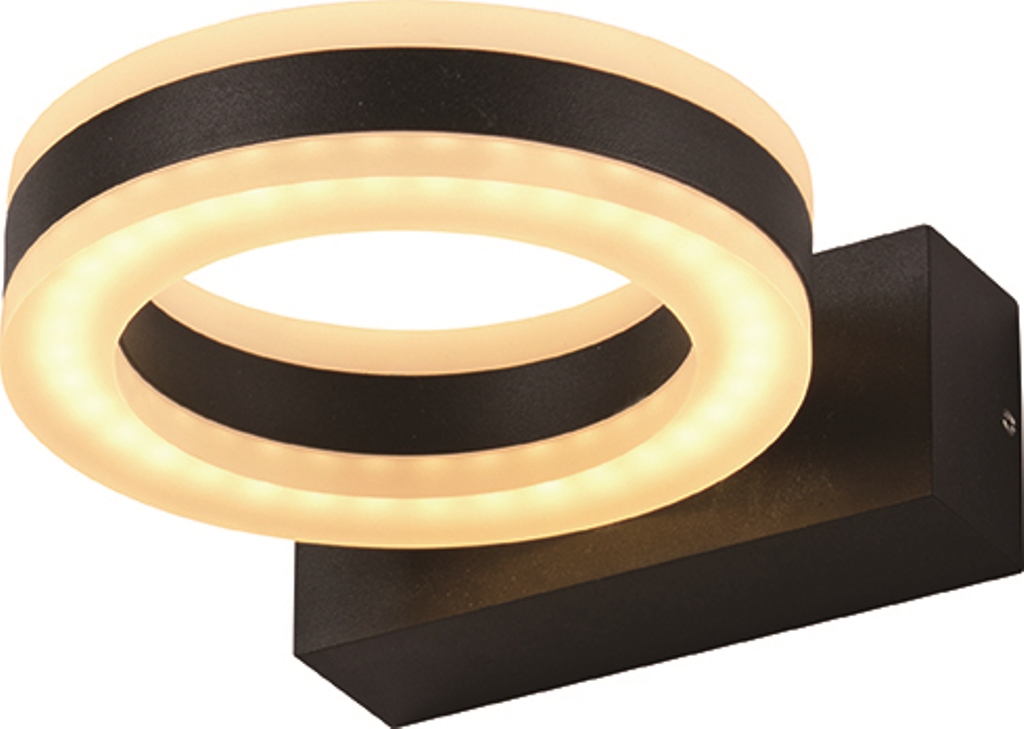 LED Außenwandleuchte Sydney rund