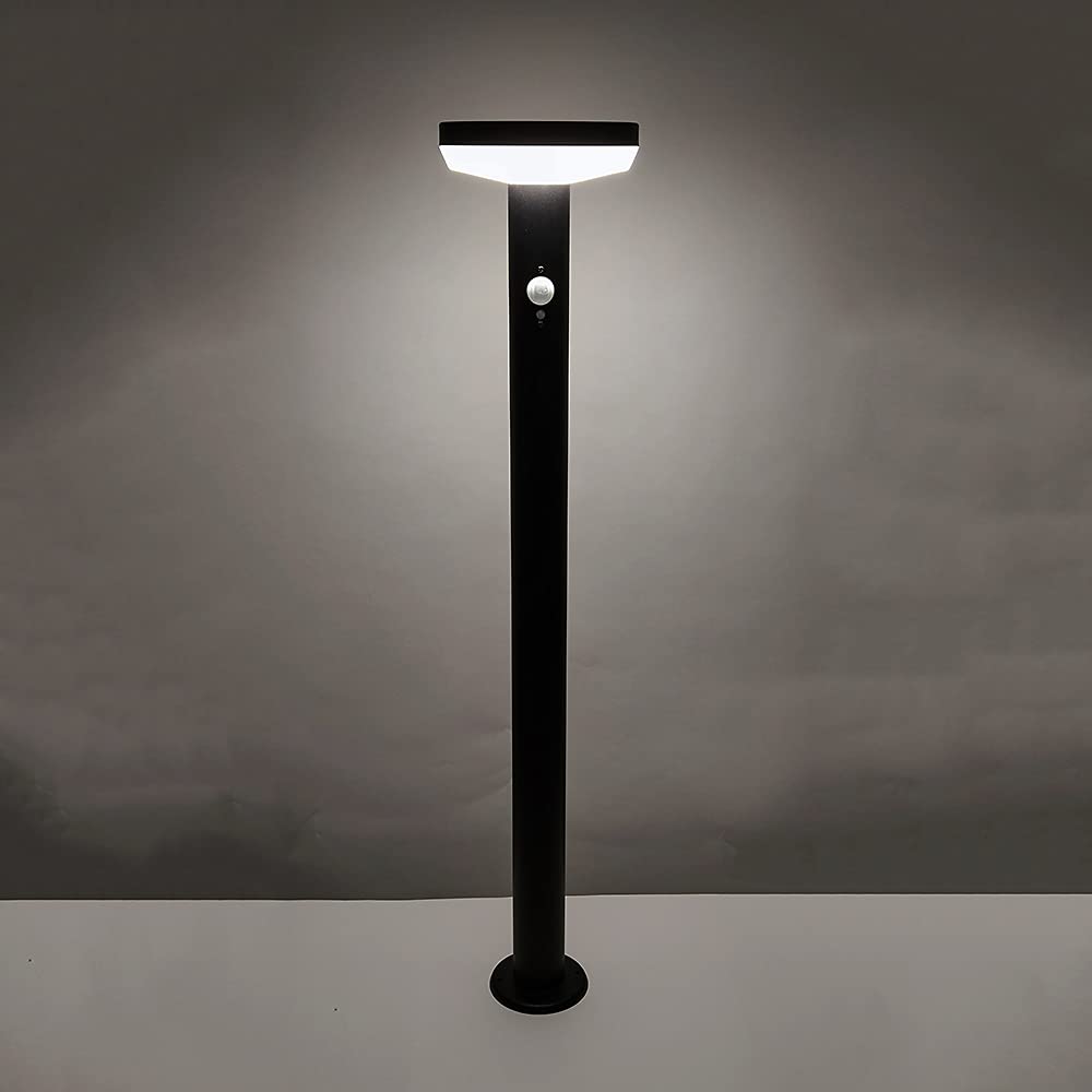 Solar Stehleuchte "Brun" mit Bewegungsmelder und ON / OFF Funktion