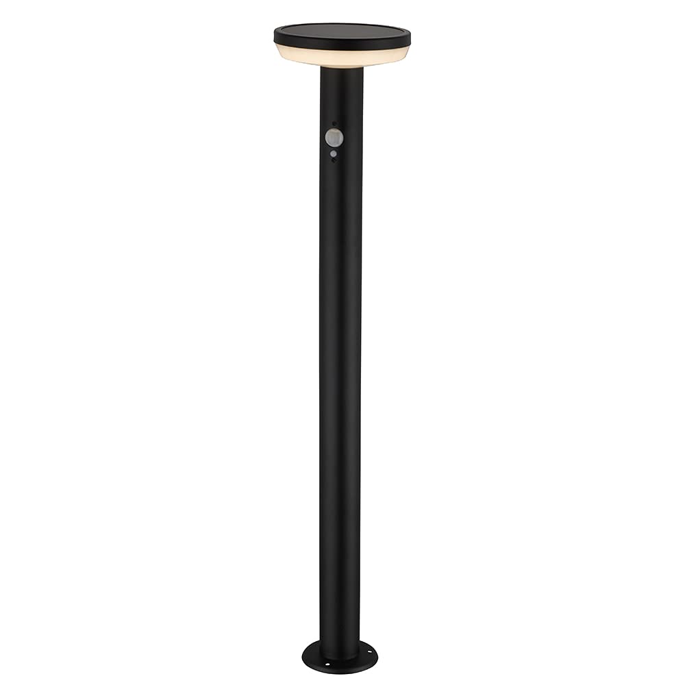 Solar Stehleuchte "Brun" mit Bewegungsmelder und ON / OFF Funktion