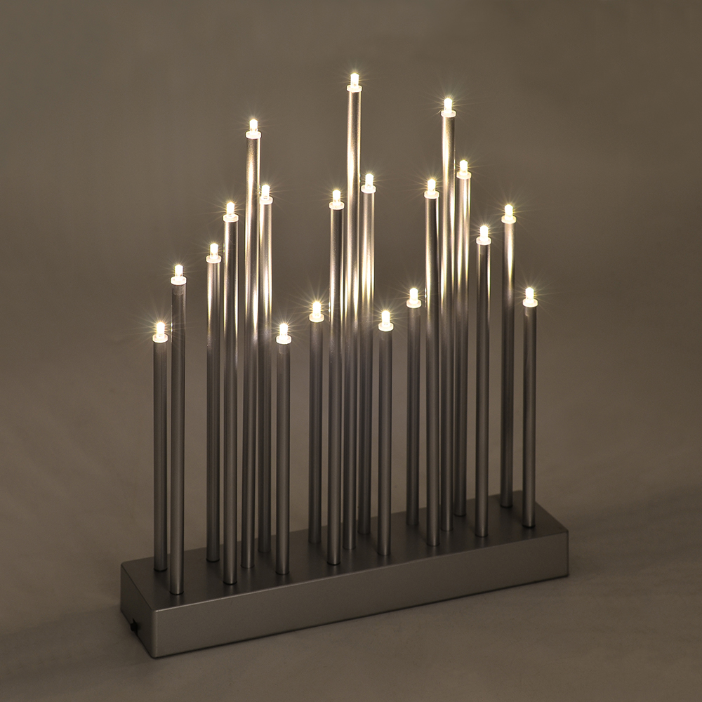 LED Stimmungsleuchte 19 flammig batteriebetrieben