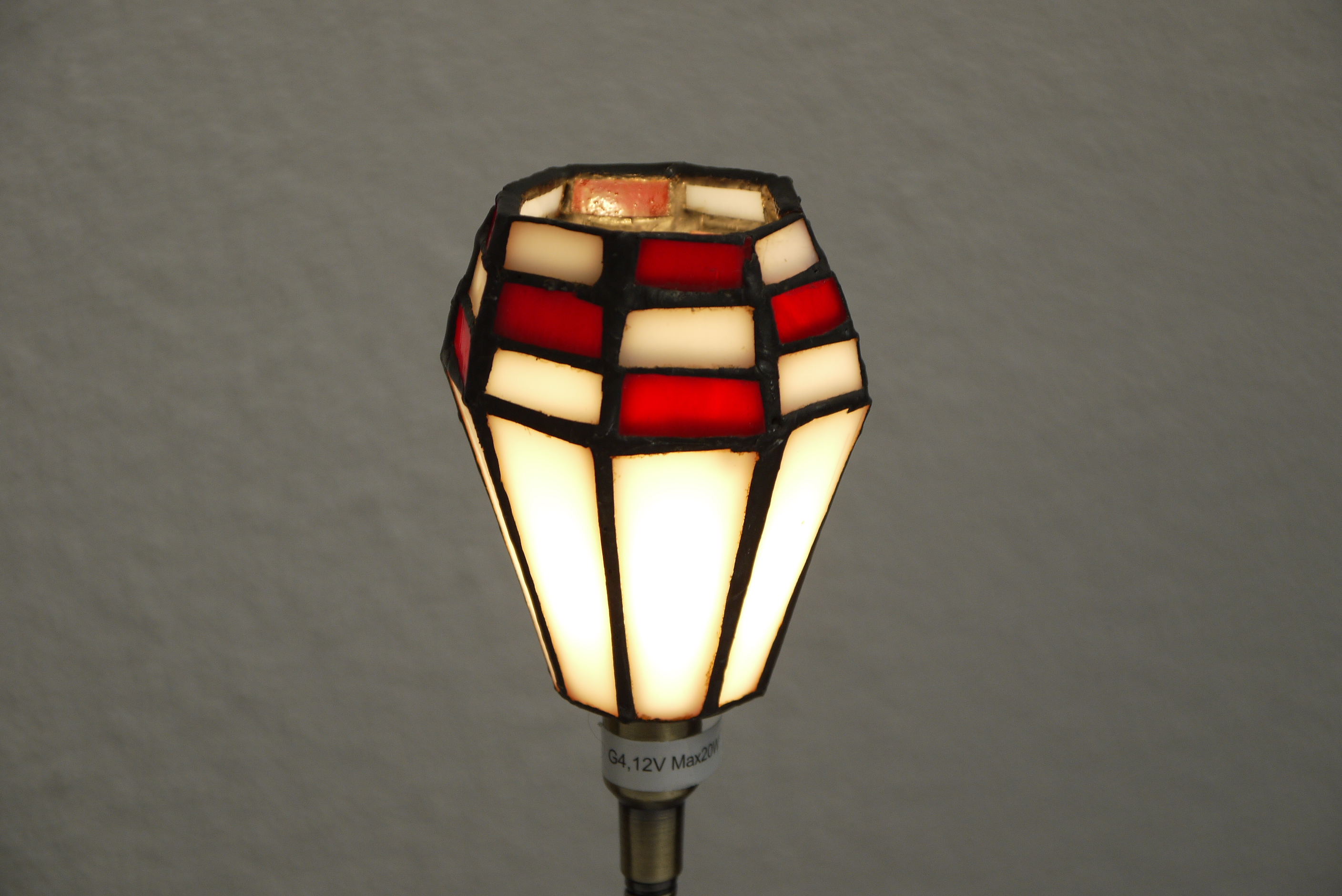 Klemmleuchte Klemmlampe CARMELA Tiffany-Stil