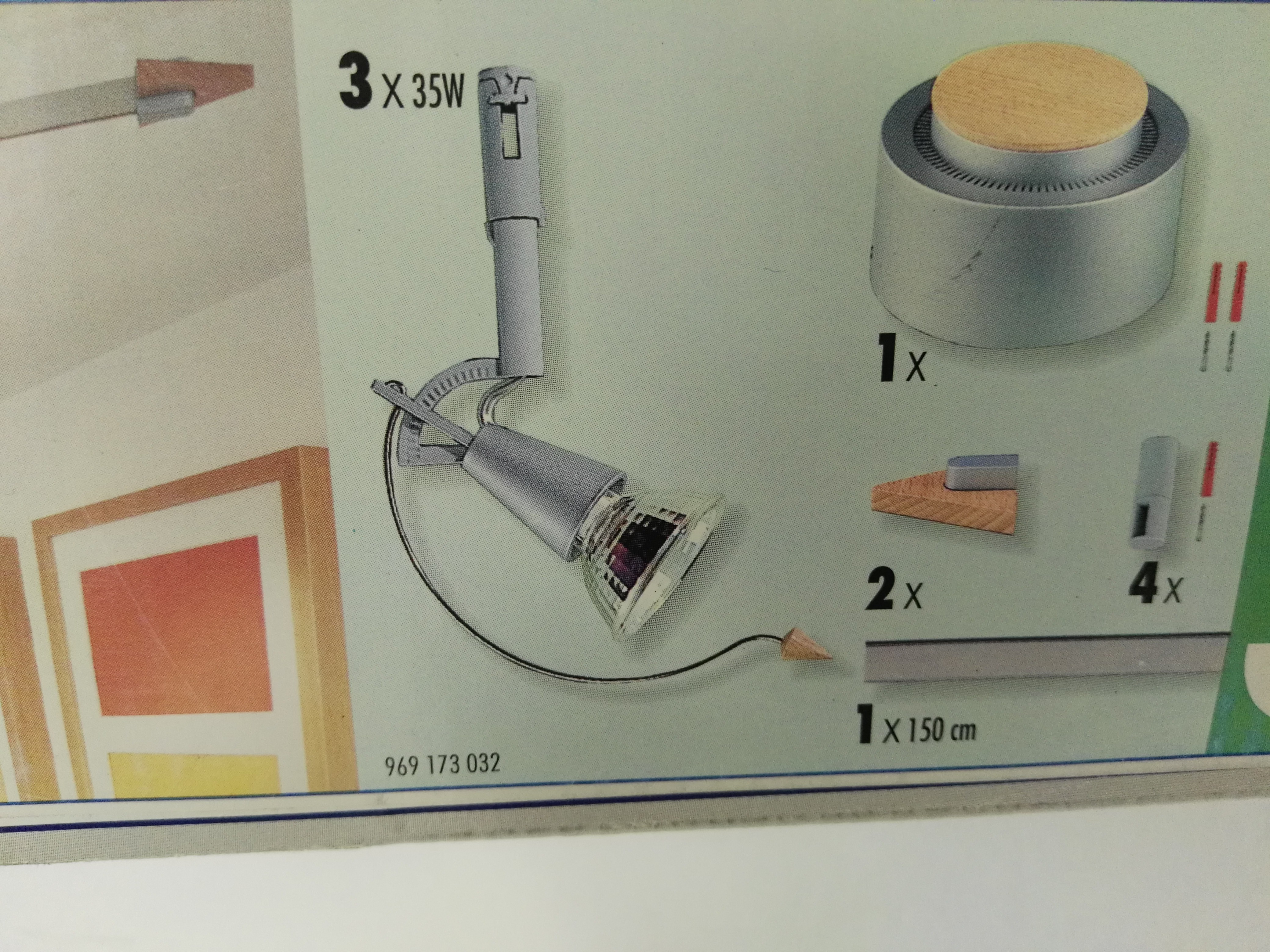 Halogen Decken-Schienensystem-Spot-Strahler FLEXLINE 3 flammig