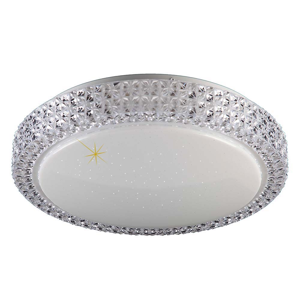 LED-Deckenleuchte KOS Sternenhimmel-Optik mit Fernbedienung Lichtfarbe wechselbar