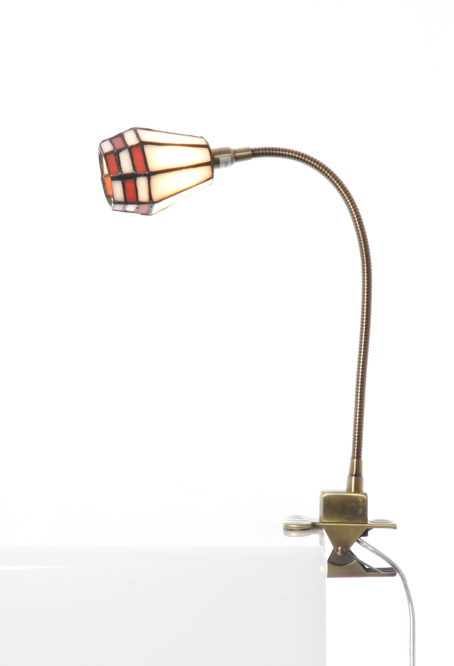 Klemmleuchte Klemmlampe CARMELA Tiffany-Stil