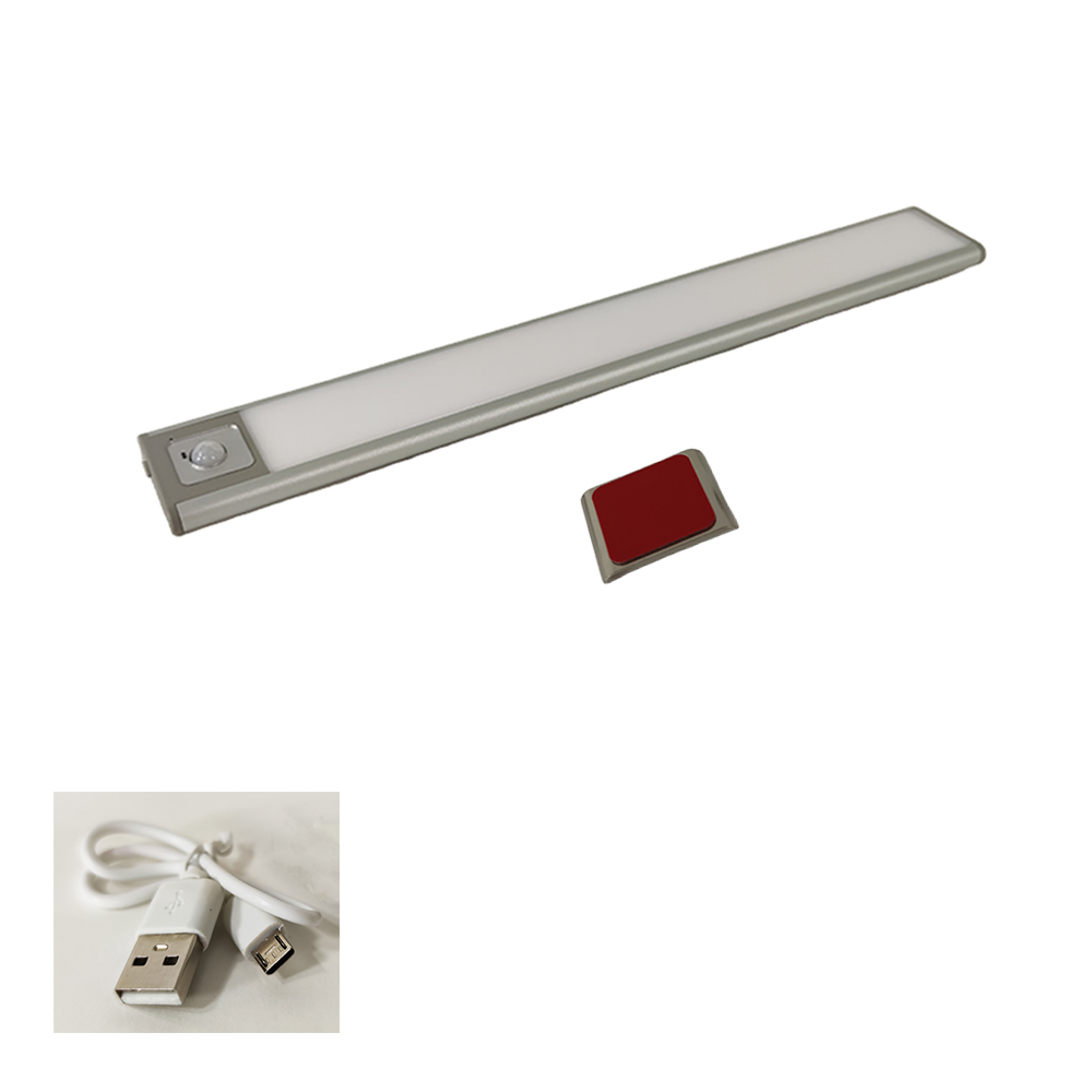 LED Unterbau-Aufbau-Schrank-Regal-Leuchte mit Bewegungsmelder Akku "smart mobile"