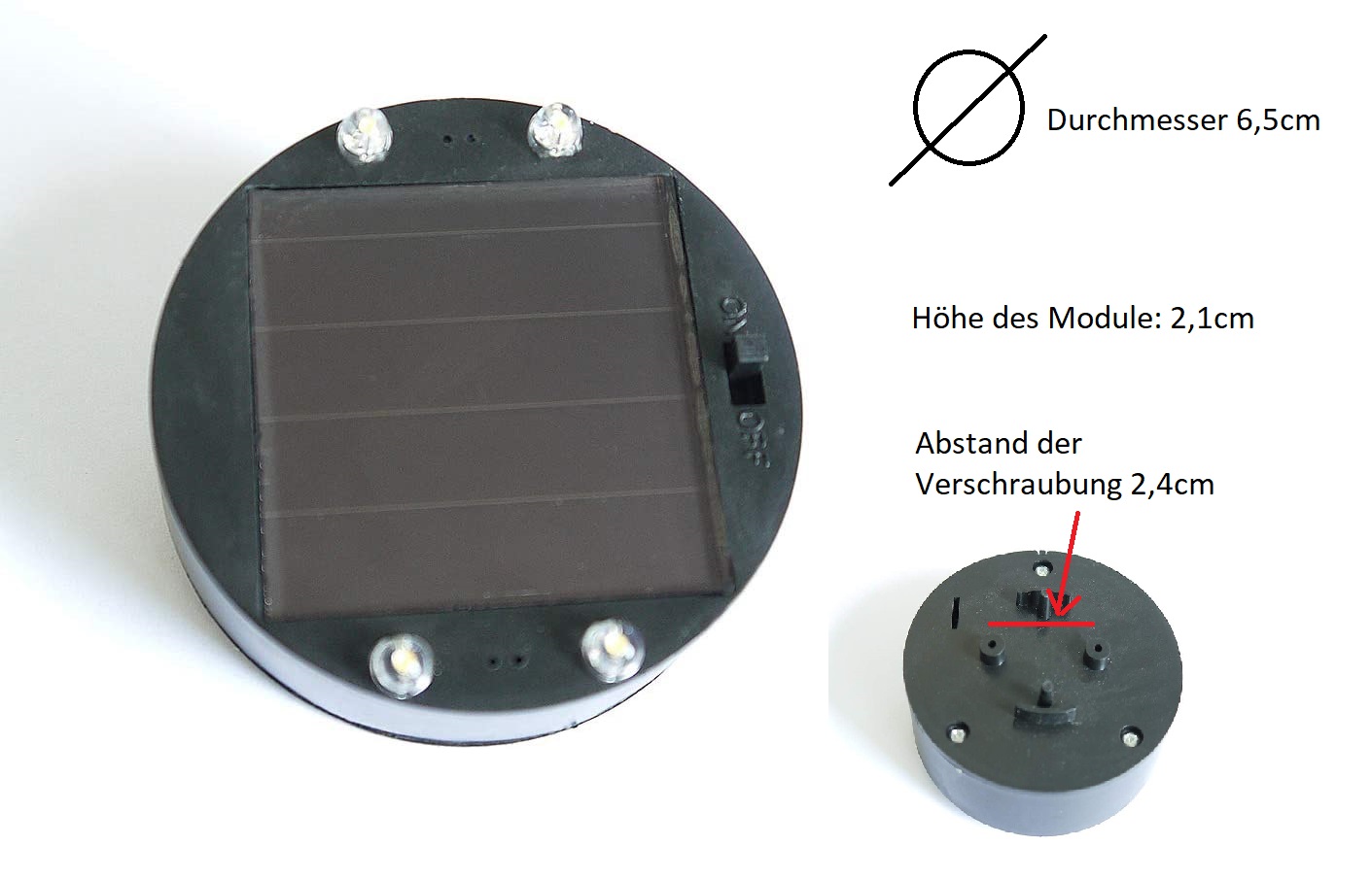 LED Solareinheit für Marla Kugelleuchte